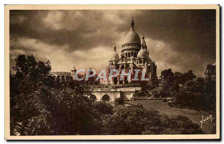 CPA Basilique de Sacre Coeur de Montmartre Paris