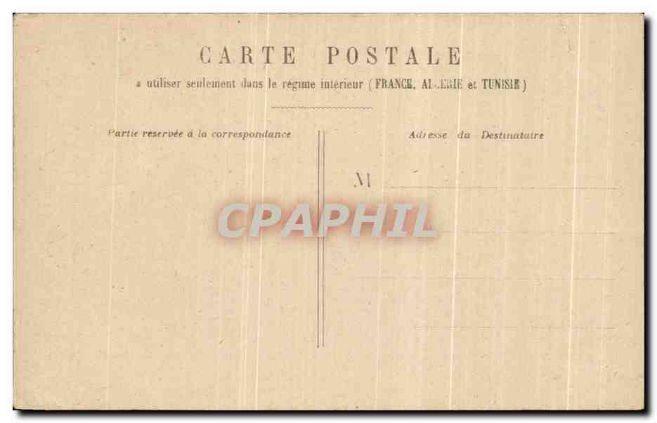CPA Paris Institut de France Publicite Maggi — Rückseite