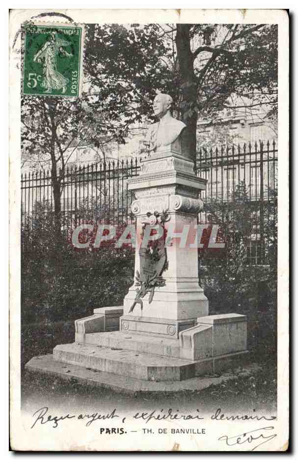 CPA Paris Th De Banville