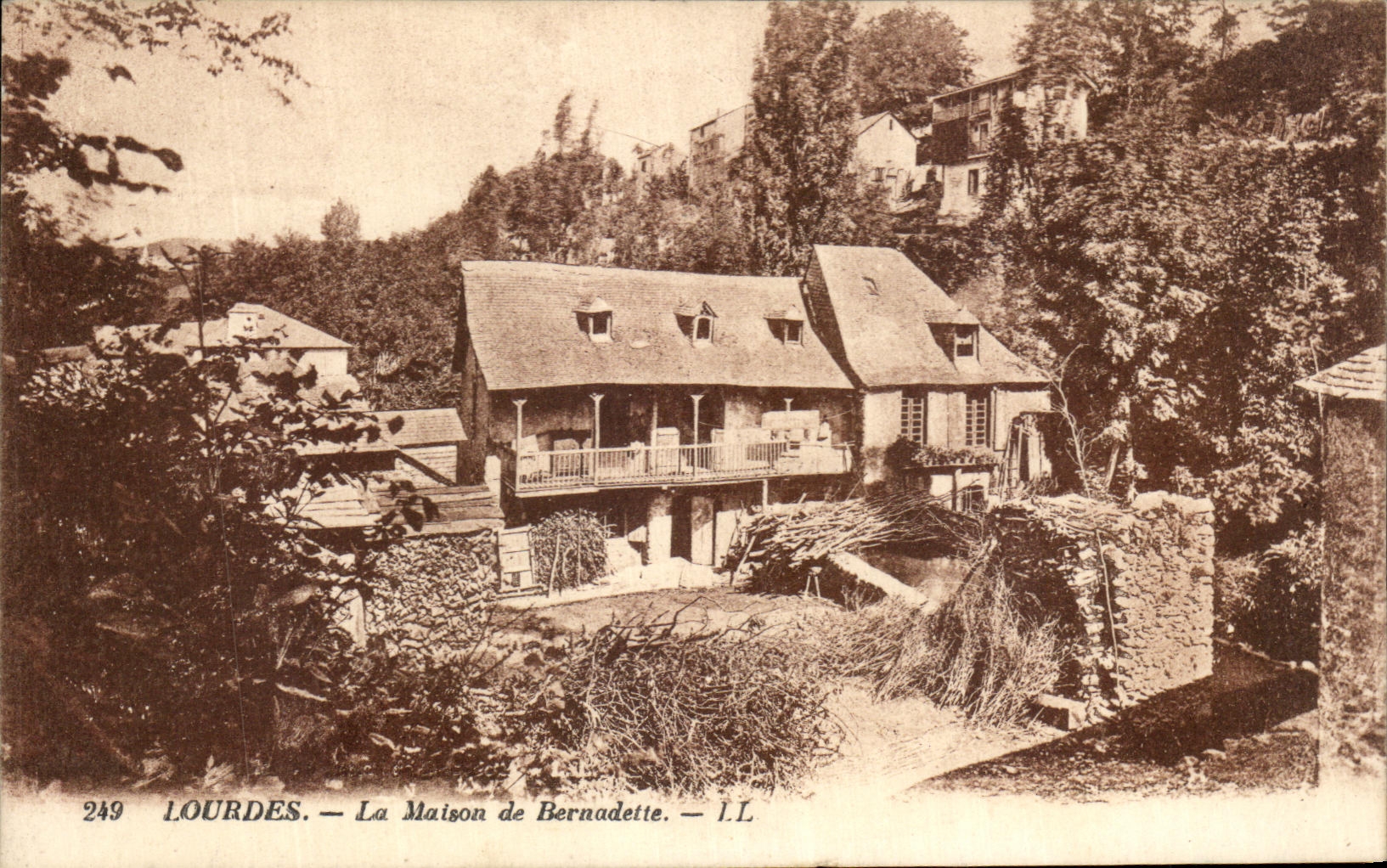 CPA Lourdes La Maison de Bernadette