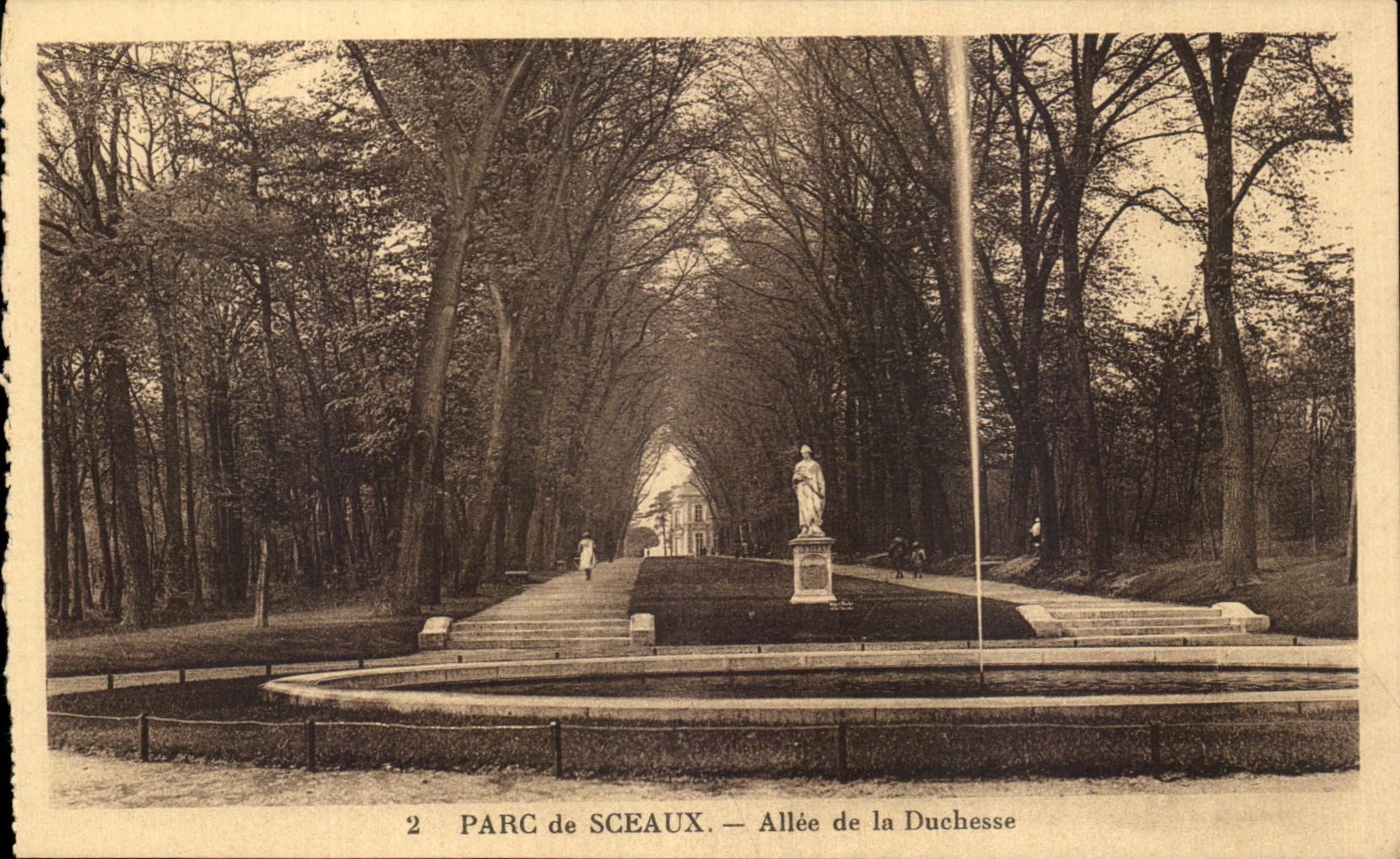 CPA Parc de Sceaux Allee de la Duchesse