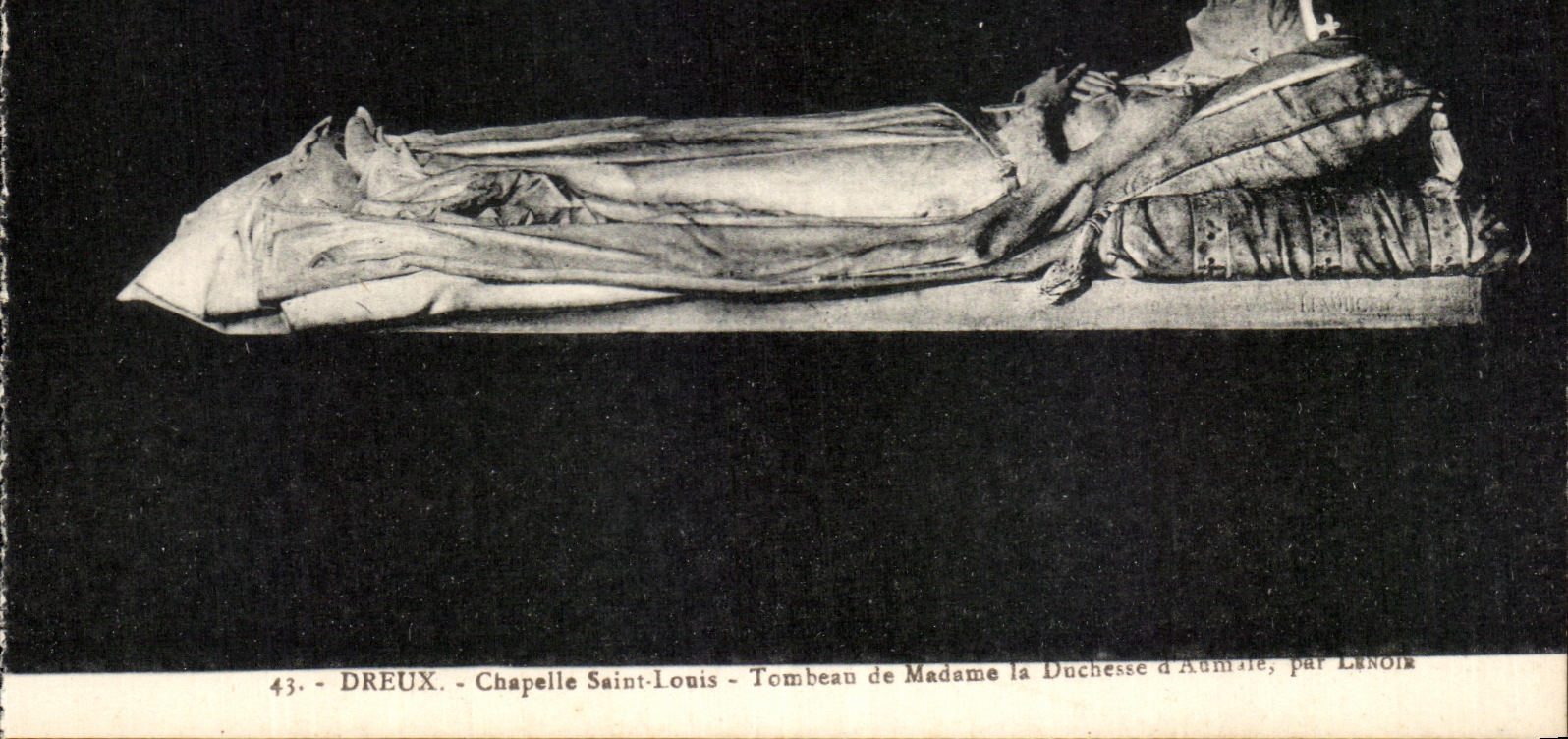 Dreux - Chapelle Saint-Louis - Tombeau de Madame la Duchesse d'Armille, par Lenoir
