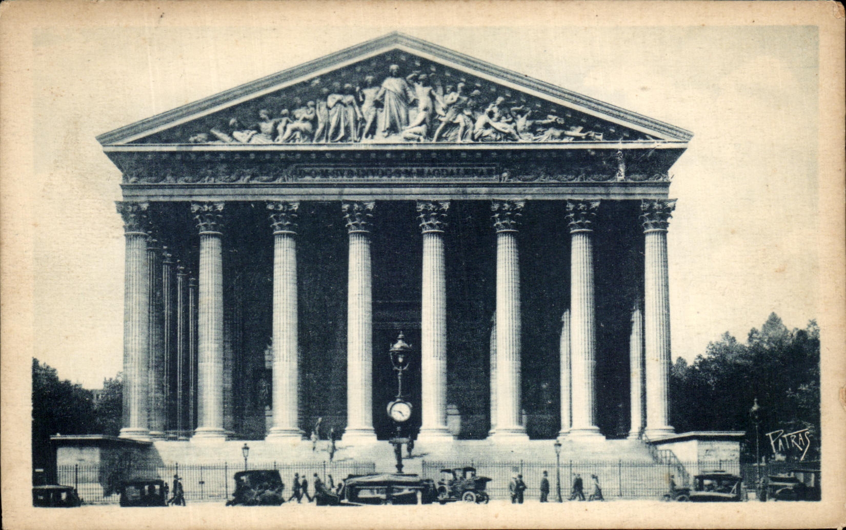 CPA Paris Eglise de la Madeleine