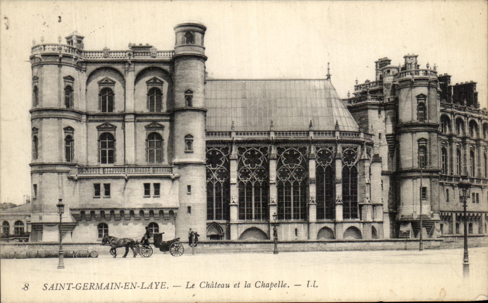 Saint-Germain-en-Laye — Le Château et la Chapelle — I.L.