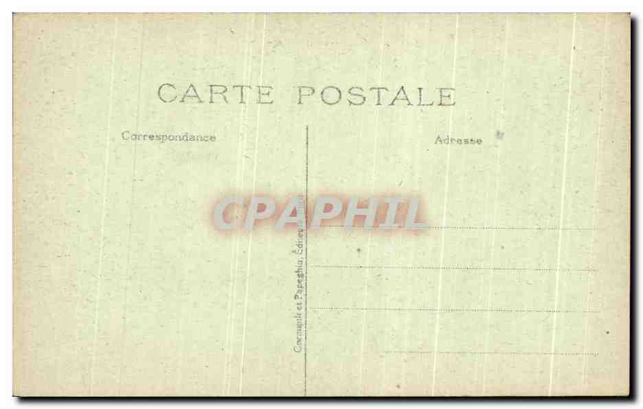 CPA Parc De Versailles le Temple De l'Amour — Verso
