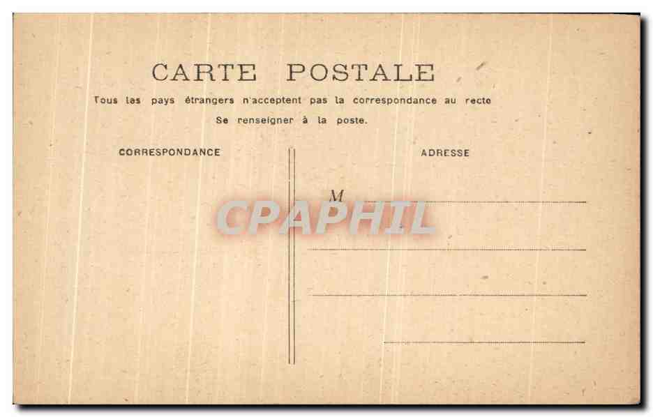 CPA Paris Le Lac Du Bois De Boulogne — Rückseite