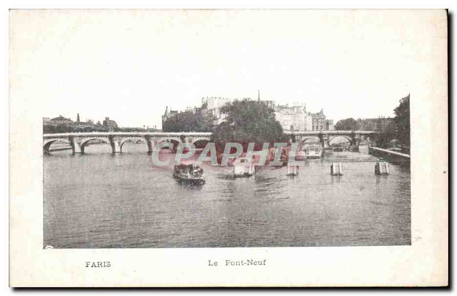 CPA Paris Le Pont Neuf