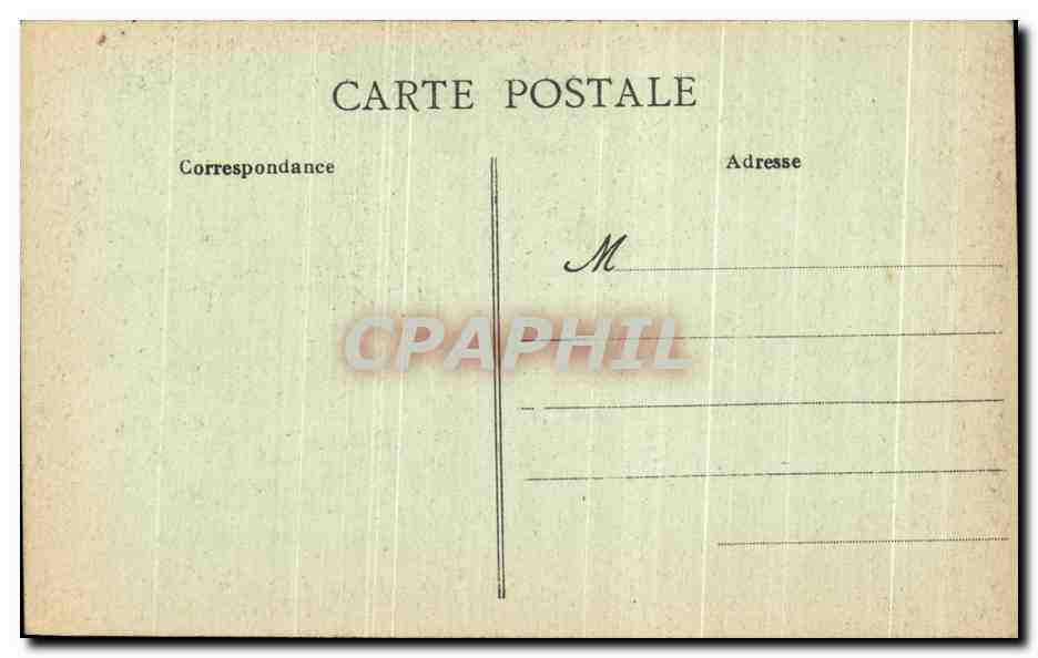 CPA Angers Interieur de la Cathedrale La Nef et le Grand Autel — Rückseite