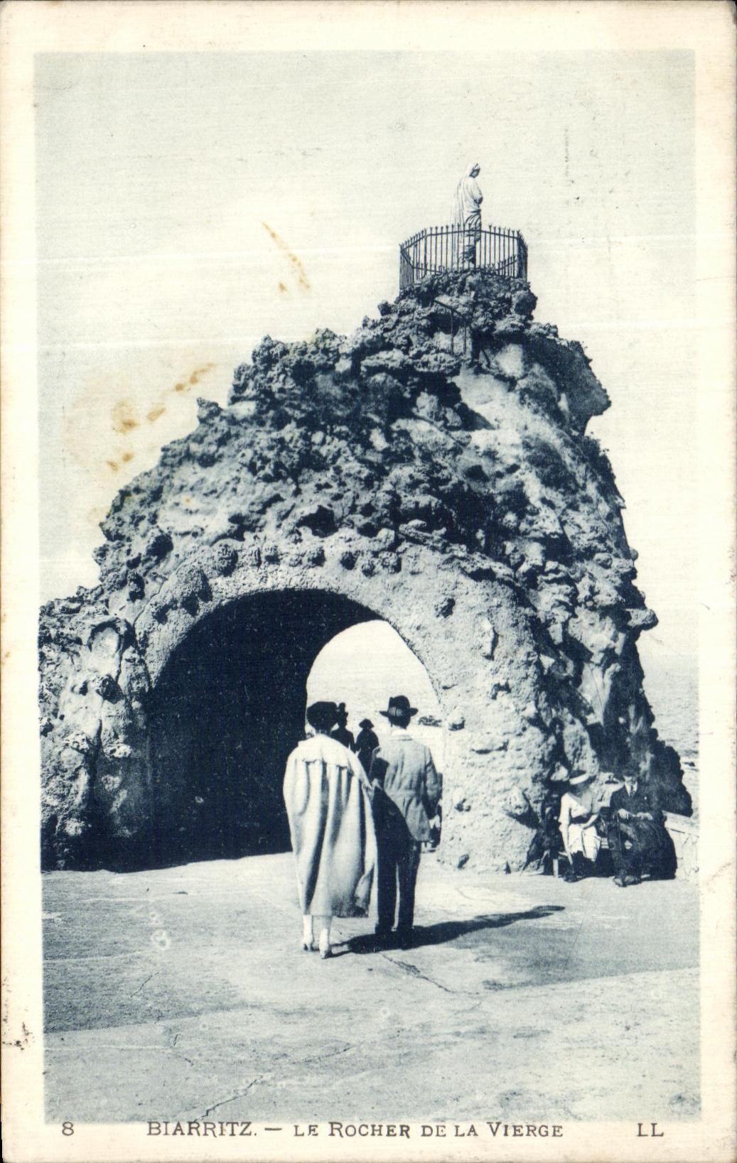 CPA Biarritz Le Rocher De la Vierge