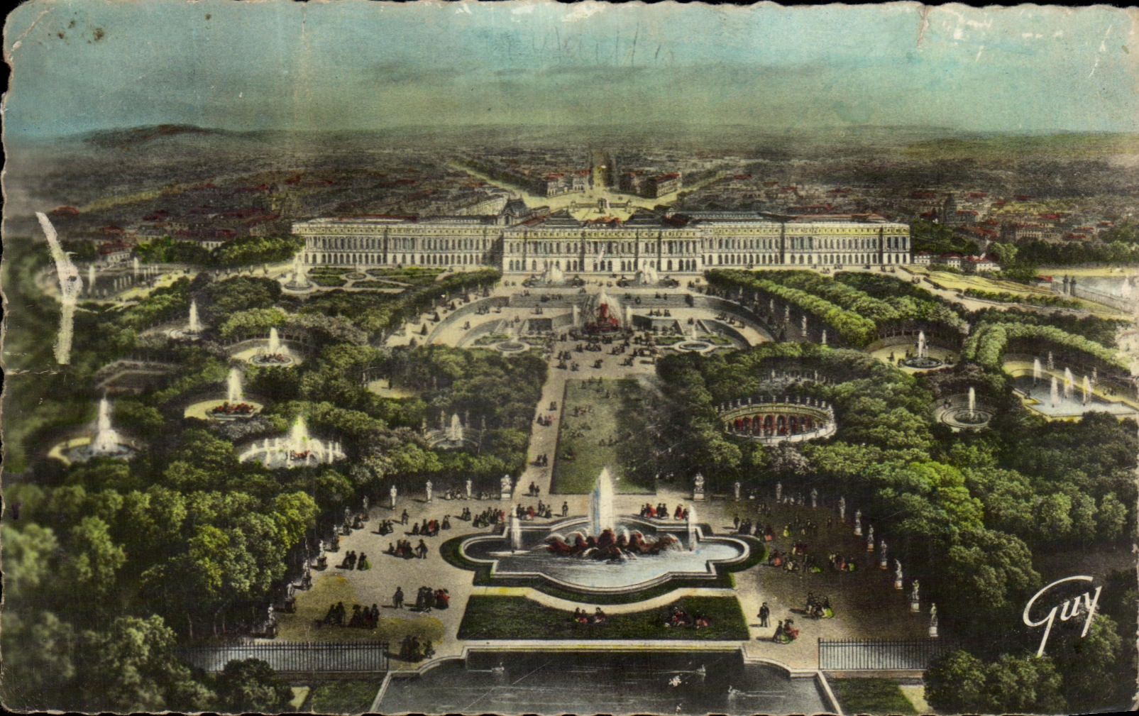 Versailles — Vue Générale — Éditions d'Art Guy