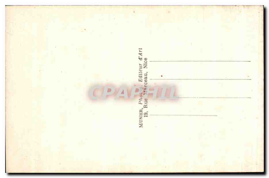 CPA Monte Carlo Entree du Casino Monaco — Rückseite