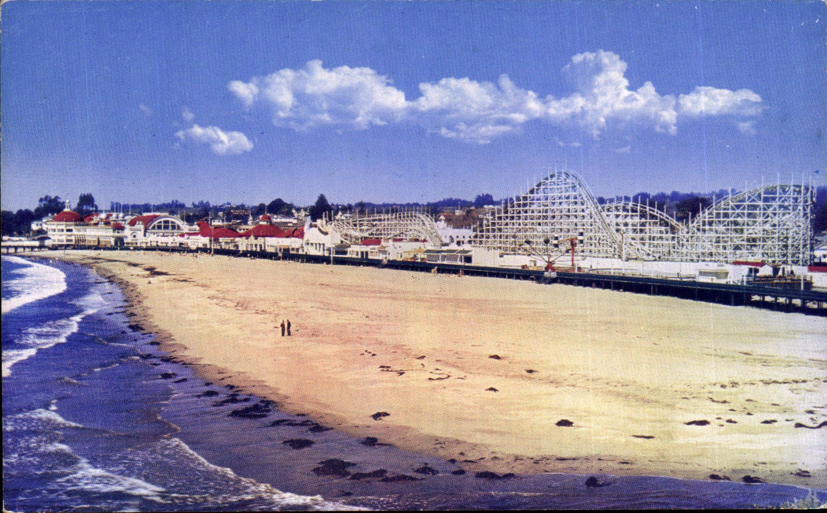 CPSM Casino And Boardwalk Santa Cruz California 