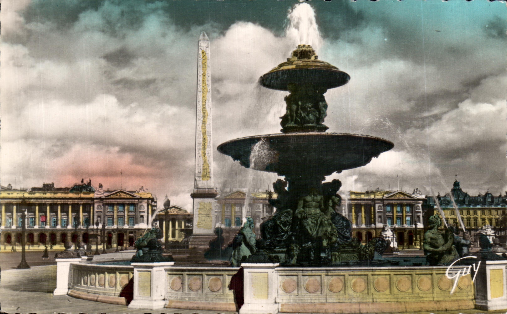 CPA Paris Et Ses Merveillees Place de la Concorde 
