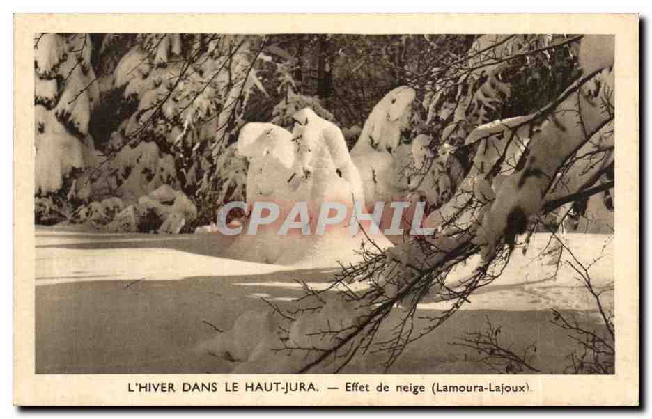 L'HIVER DANS LE HAUT-JURA — Effet de neige (Lamoura-Lajoux)