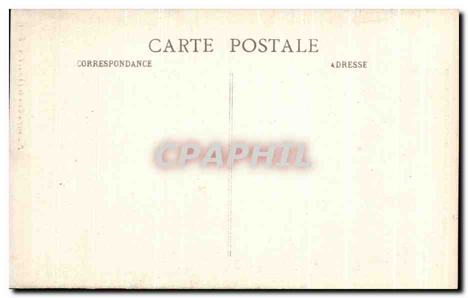 CPA Correze Brive La Tour Du Vieux College — Rückseite