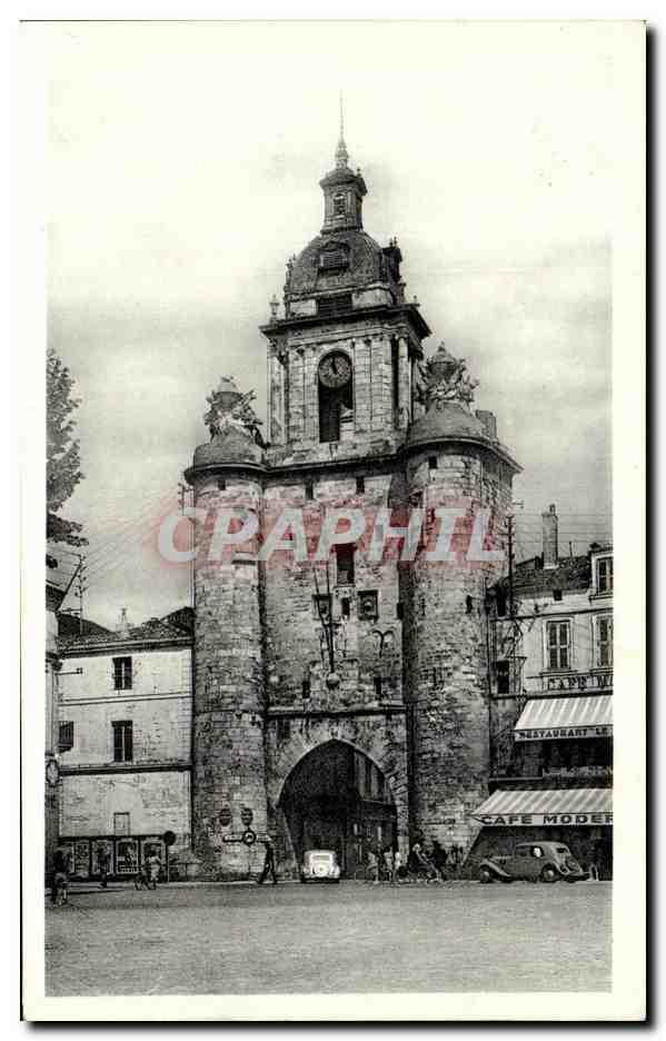 CPA La Rochelle La Grande Horloge