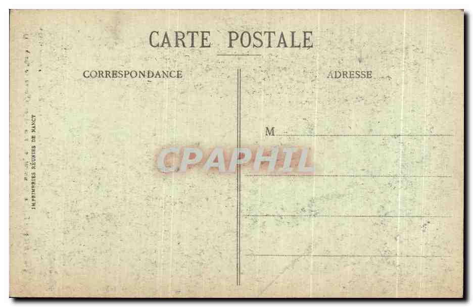 CPA Belfort Le Monument des Trois Sieges Oeuvre de Bartholdi — Verso