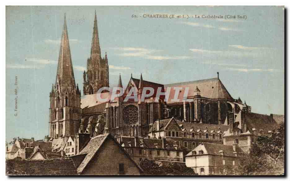 CPA Chartres La Cathedrale