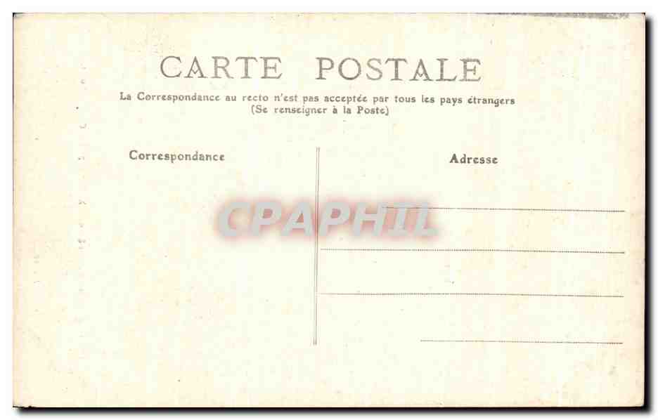 CPA Loches Cage Ou Louis XI tint captif le Cardinal de la Balue — Rückseite