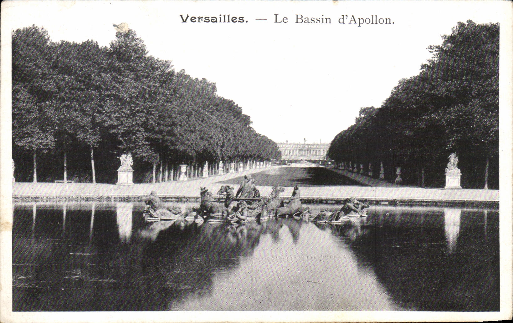 Versailles — Le Bassin d'Apollon — C. B., édit. Versailles