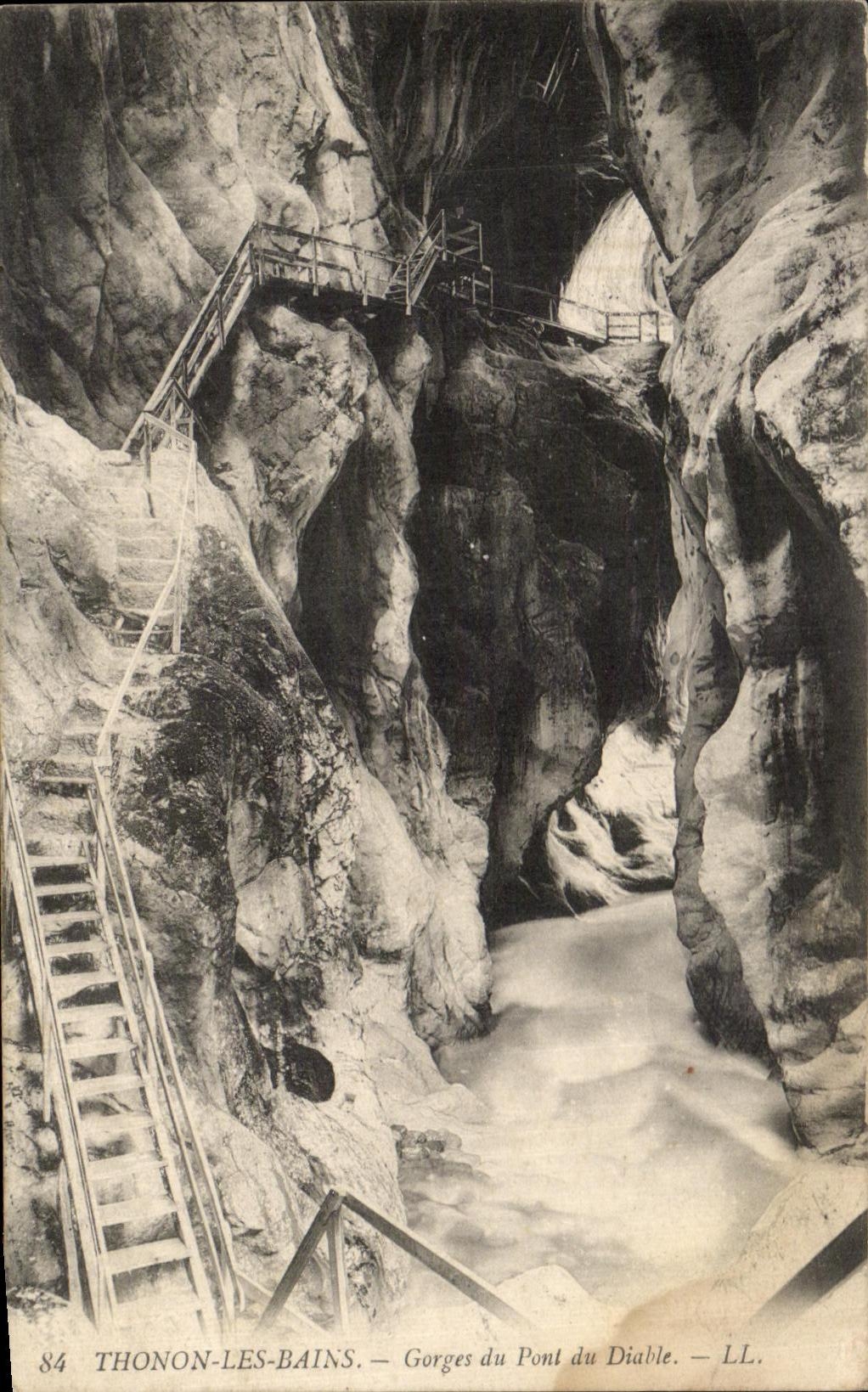 Thonon-les-Bains — Gorges du Pont du Diable — LL. — N° 84