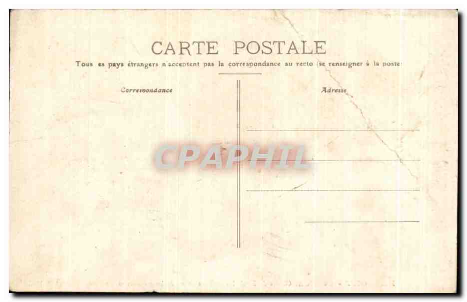 CPA Belfort Le Lion oeuvre de Bartholdi — Verso