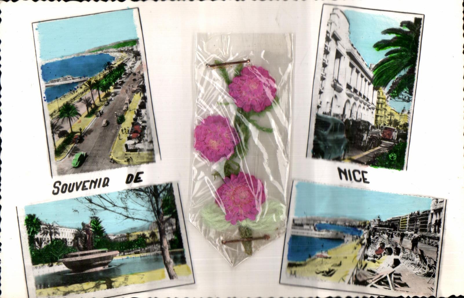 CPA Souvenir De Nice