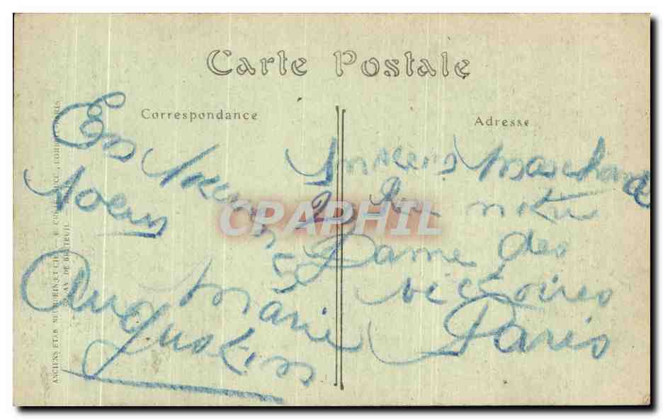 CPA Lenepveu L Sacre De Charles VII a Reims Jeanne d'arc — Verso