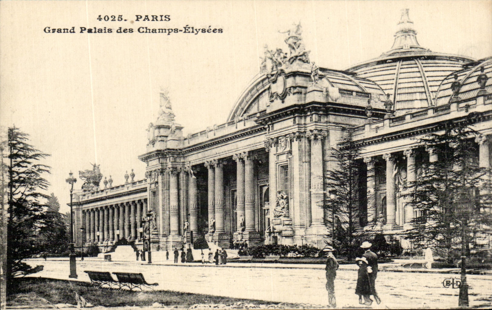 CPA Paris Grand Palais Des Champs Elysees