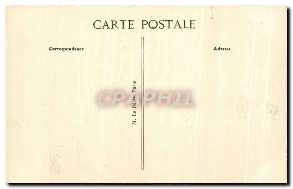 CPA Paris Grand Palais Des Champs Elysees — Verso