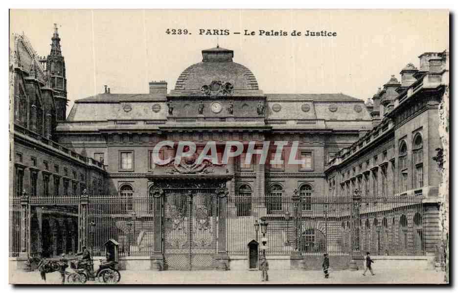 CPA Paris Le Palais De Justice
