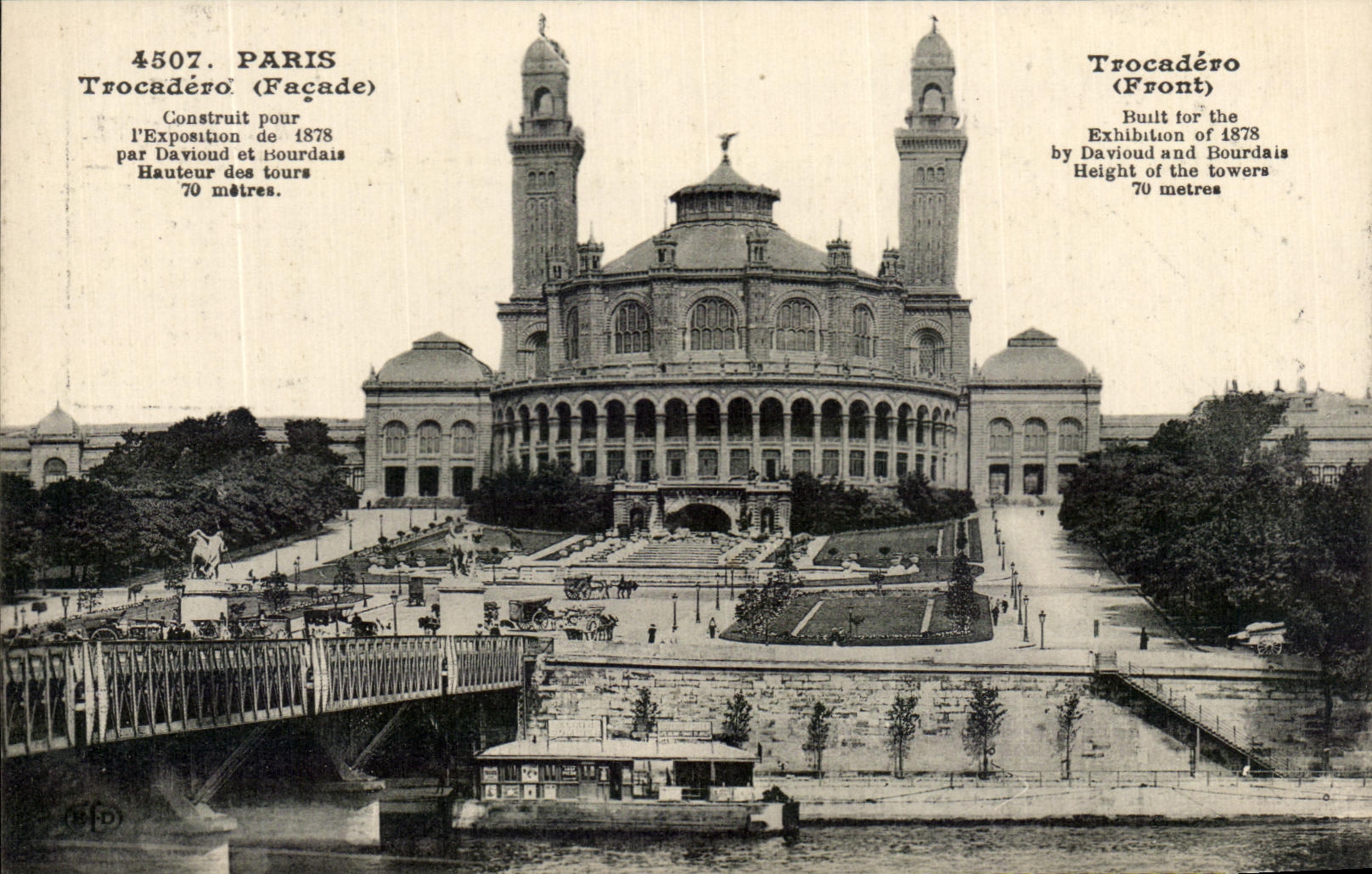 CPA Paris Trrocadero 