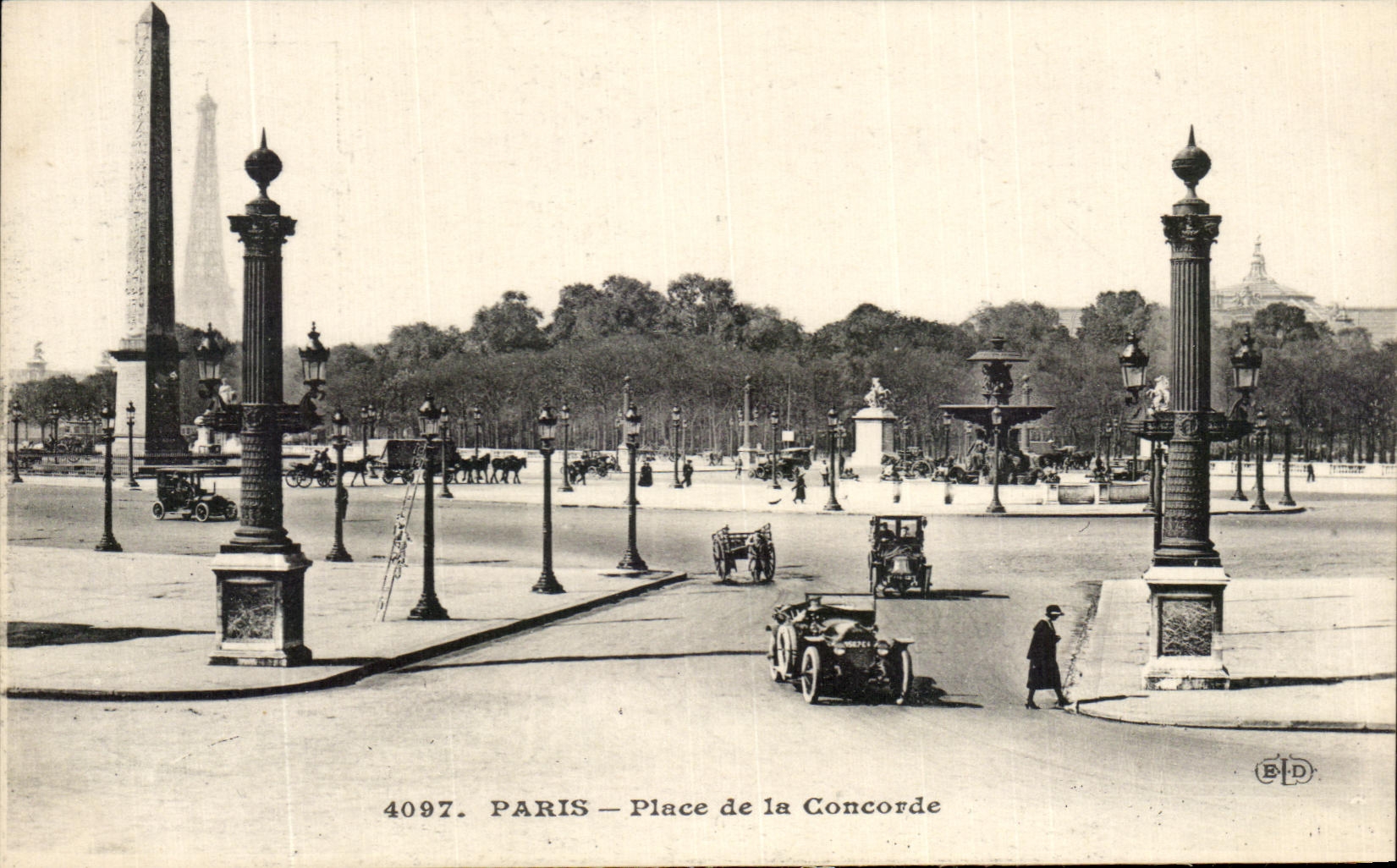 CPA Paris Place De La Concorde