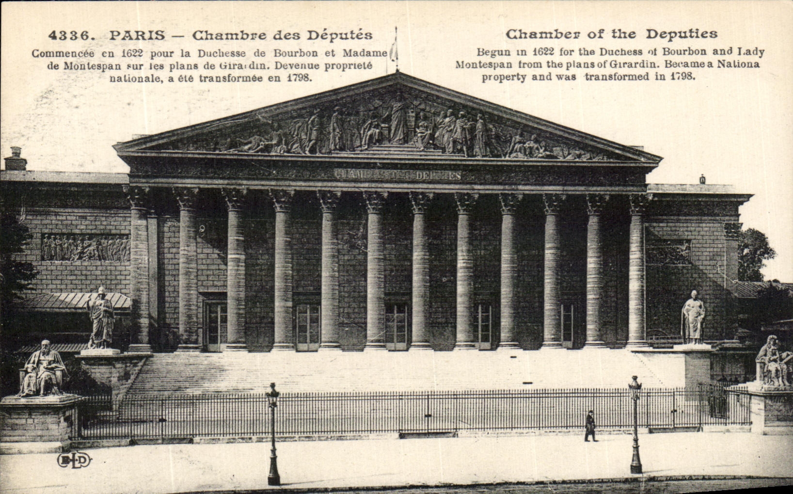 CPA Paris chambre Des Deputes 