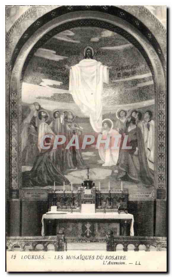 CPA Lourdes Les Mosaiques Du Rosaire L'Ascension