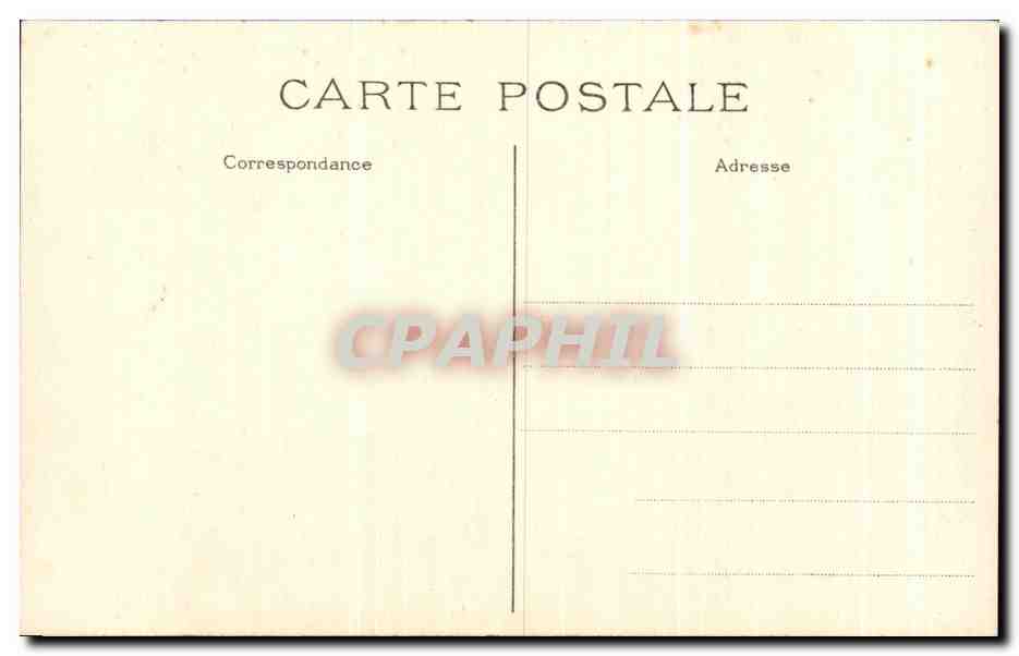 CPA La Benedictine a Fecamp Cour d'Honneur — Rückseite