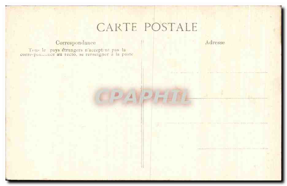 CPA La Benedictine a Fecamp La Fontaine en fer Forge — Rückseite