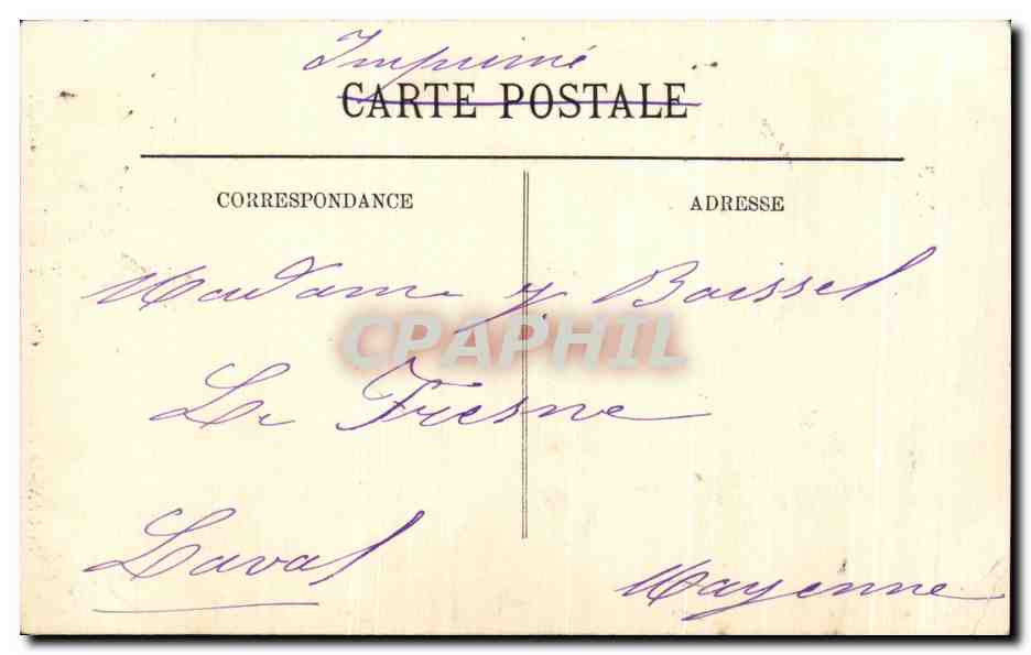 CPA Rouen Le Tombeau du Cardinal Thomas a la Cathedrale — Rückseite