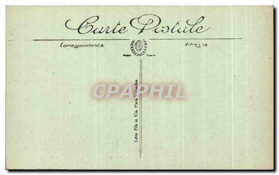 CPA Le Mont Dore Vue Generale — Verso