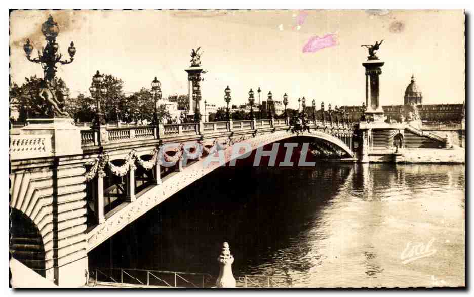 CPA Paris Pont Alexandre III