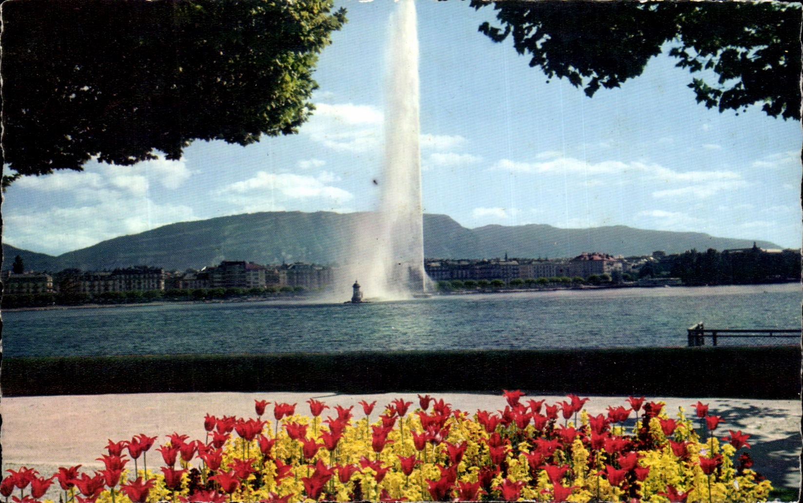 Genève — Le Jet d'Eau (130 m) — Éditions Jaeger