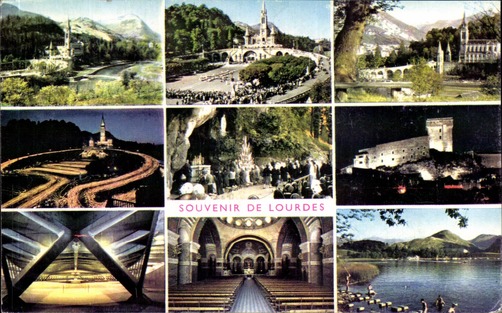 CPM Souvenir De Lourdes 