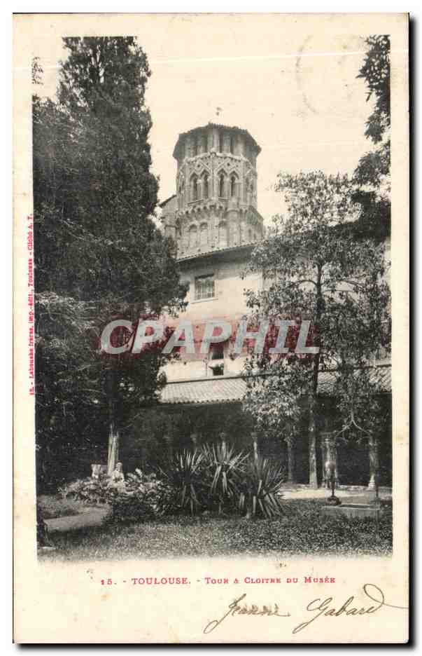 CPA Toulouse Tour et cloitre du musee