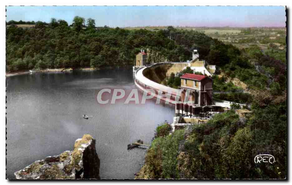 CPA La Creuse Pittoresque Le Barrage d'Eguzon