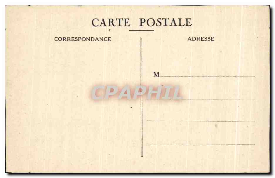 CPA Avignon Le Palais des Papes — Verso