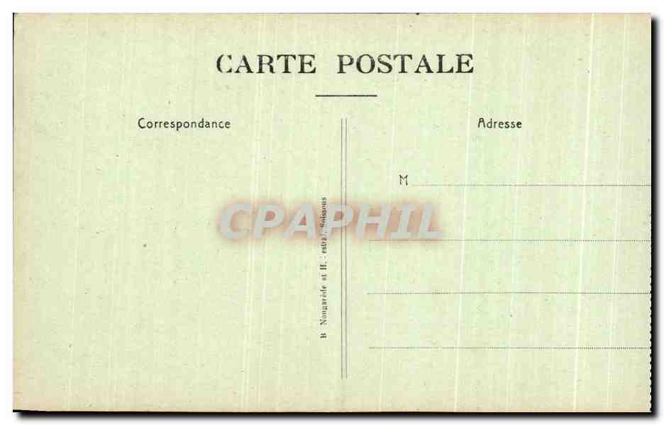 Chemin des Dames — Le Plateau de Californie et la vue vers Reims — B. Nongarade et H. estua, Solgous — Verso