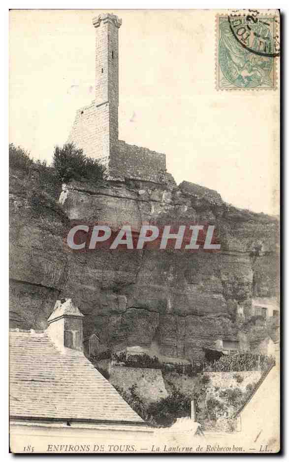 CPA Tours Environs De La Lanterne de Rochecorbon