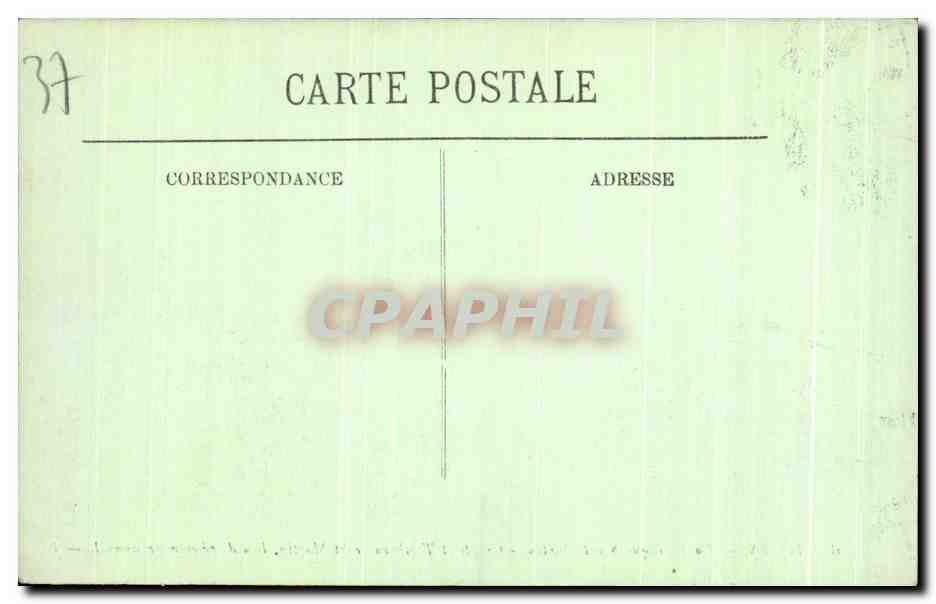 CPA Tours La Basilique Saint Martin Crypte et Tombeau de St Martin lieu de Pelerinage — Verso