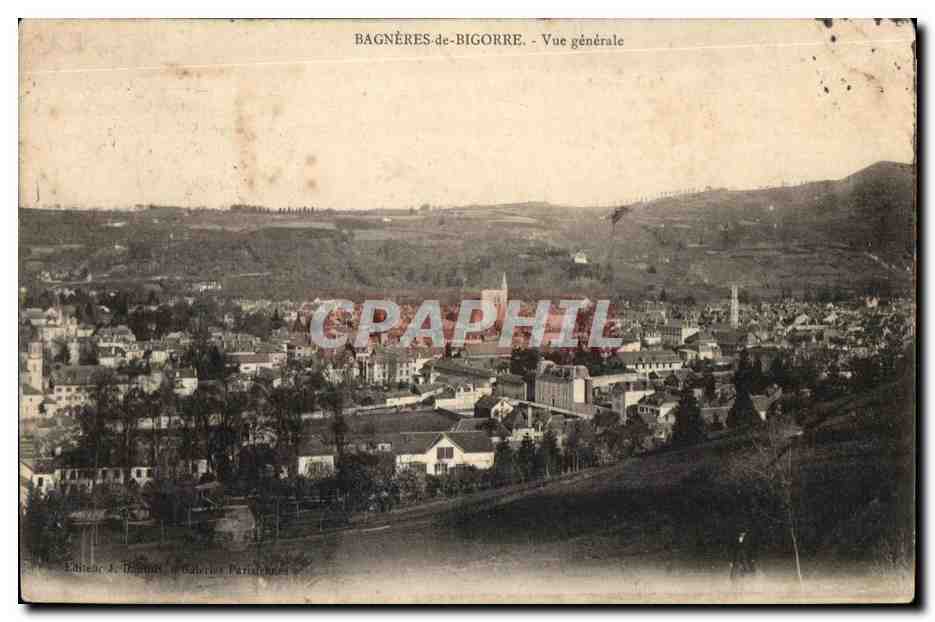 Bagnères-de-Bigorre - Allgemeiner Blick — Verlag J. Téboune, Pariser Galerie