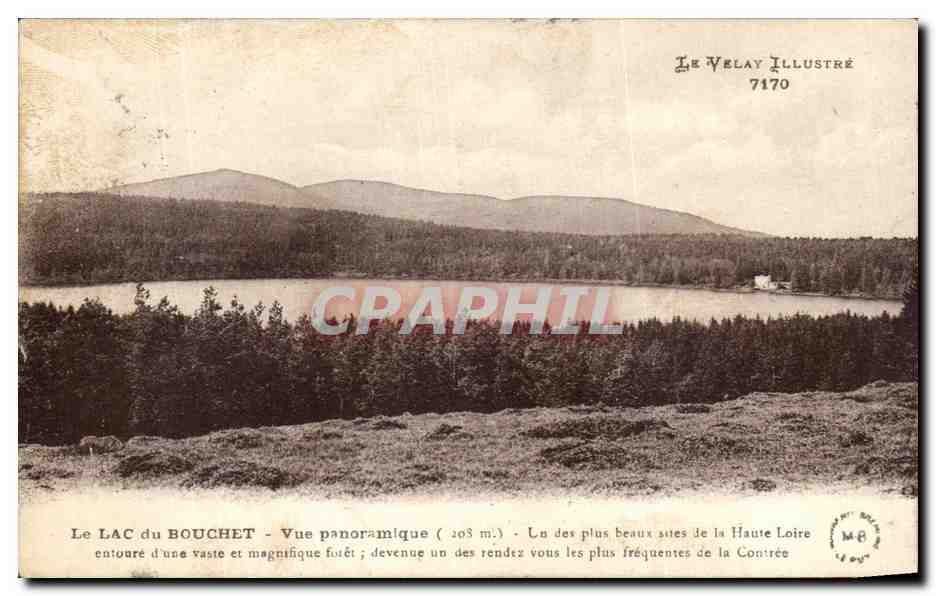 CPA Le Lac du Bouchet Vue Panoramique Le Velay